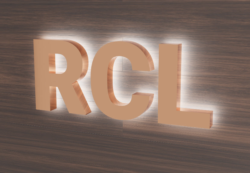 Reversed Channel Letters (Halo-Lit)